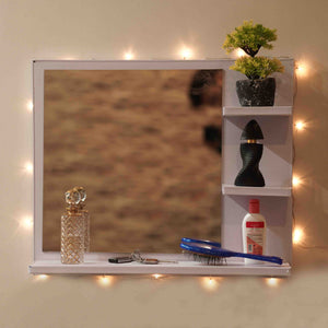 Fabulous DIY Wall Mounted Dressing Table / Wall Mirror With Shelf